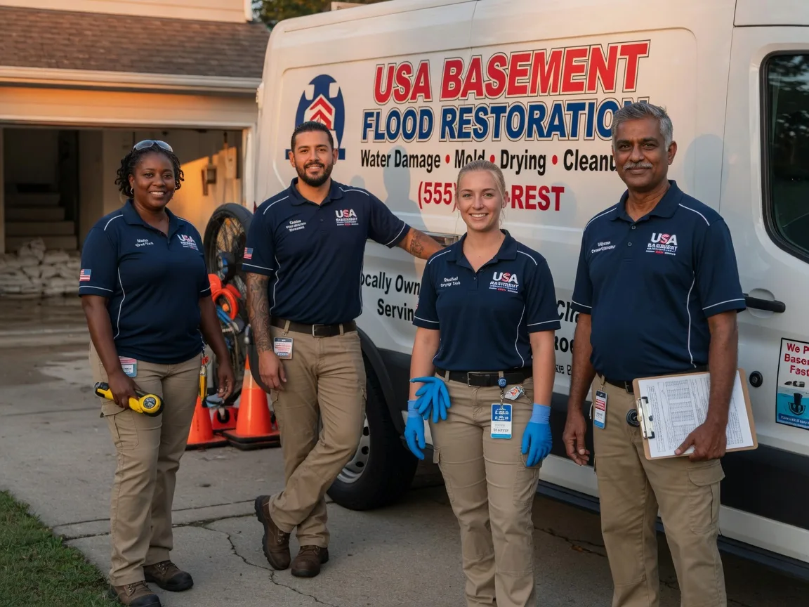 Basement Flood Cleanup company in Lowland, NC